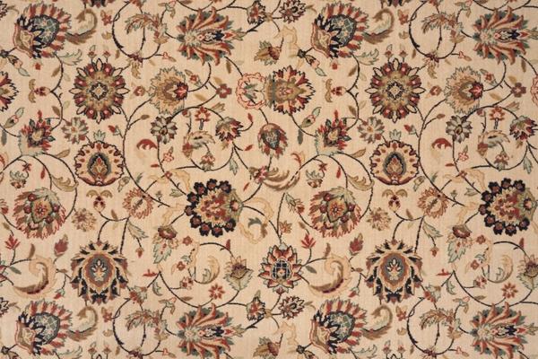 Nourison GRAND PARTERRE KASHAN ELITE PT01 BEIGE BROADLOOM BROADLOOM CARPET
