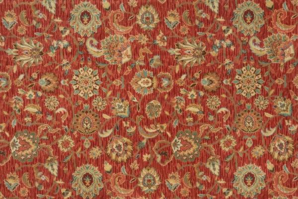 Nourison GRAND PARTERRE KASHAN ELITE PT01 CAYENNE BROADLOOM BROADLOOM CARPET