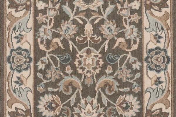 Nourison GRAND PARTERRE KASHAN ELITE PT01 DARK ROAST RUNNER