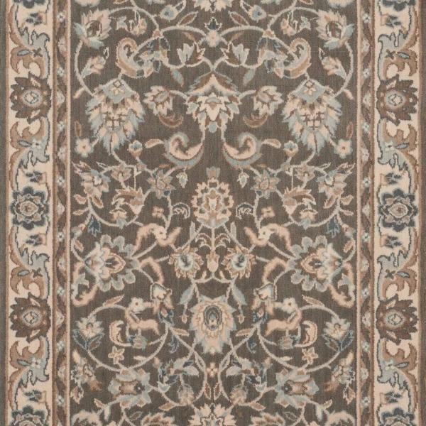 Nourison GRAND PARTERRE KASHAN ELITE PT01 DARK ROAST RUNNER