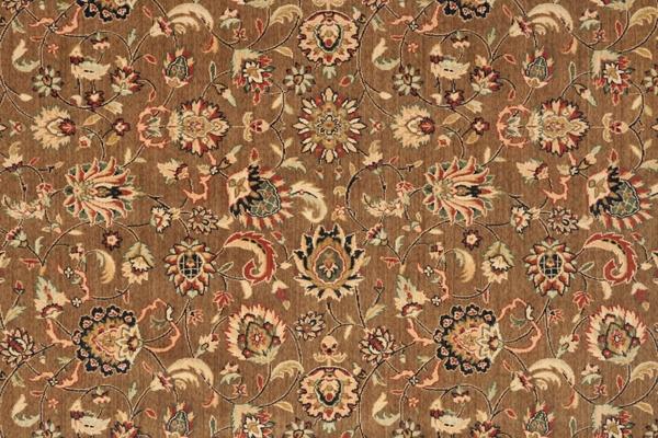 Nourison GRAND PARTERRE KASHAN ELITE PT01 KHAKI BROADLOOM BROADLOOM CARPET