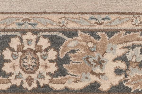 Nourison GRAND PARTERRE KASHAN ELITE PT01 MIST BORDER