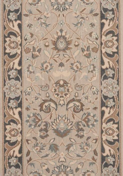 nourison GRAND PARTERRE KASHAN ELITE PT01 MIST RUNNER