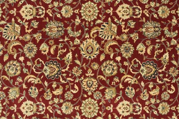 Nourison GRAND PARTERRE KASHAN ELITE PT01 RED BROADLOOM BROADLOOM CARPET
