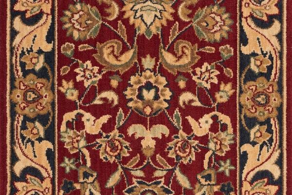 Nourison GRAND PARTERRE KASHAN ELITE PT01 RED RUNNER BROADLOOM CARPET
