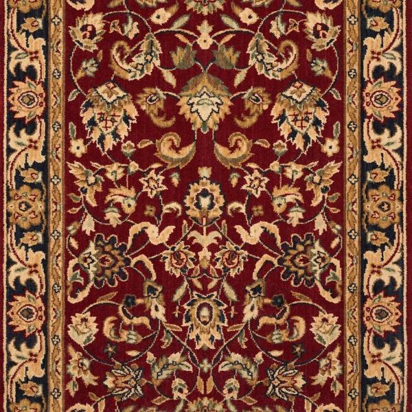 Nourison GRAND PARTERRE KASHAN ELITE PT01 RED RUNNER BROADLOOM CARPET