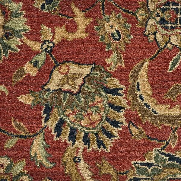 nourison GRAND PARTERRE KASHAN ELITE PT01 RUST BROADLOOM BROADLOOM CARPET