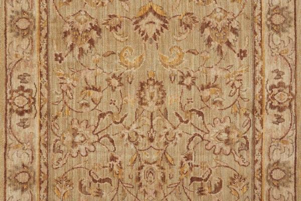 Nourison GRAND PARTERRE KASHAN ELITE PT01 SAGE RUNNER BROADLOOM CARPET