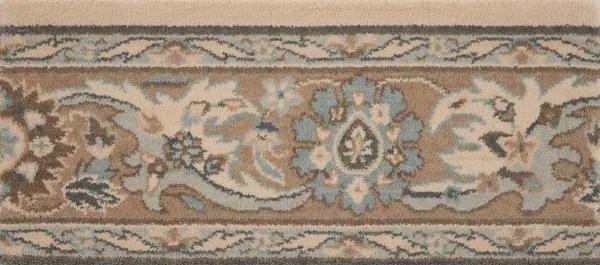 nourison GRAND PARTERRE KASHAN ELITE PT01 SHELL BORDER