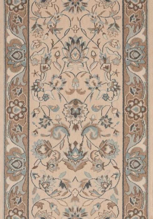nourison GRAND PARTERRE KASHAN ELITE PT01 SHELL RUNNER