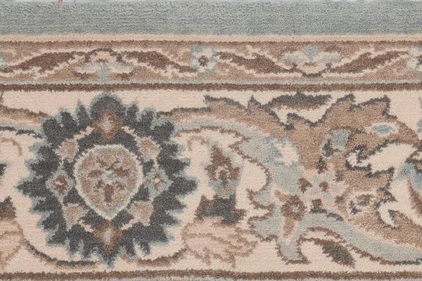 Nourison GRAND PARTERRE KASHAN ELITE PT01 SKY BORDER