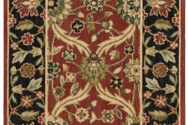 Nourison GRAND PARTERRE MOGHUL ELEGANT PT03 RUST RUNNER BROADLOOM CARPET