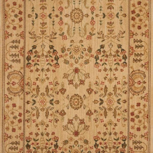 Nourison GRAND PARTERRE SAROUK PT02 BEIGE RUNNER BROADLOOM CARPET