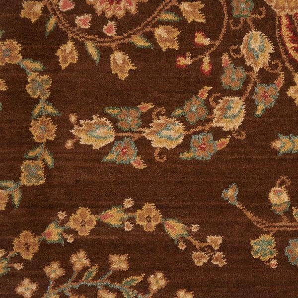 nourison GRAND PARTERRE SAROUK PT02 BROWN BROADLOOM BROADLOOM CARPET