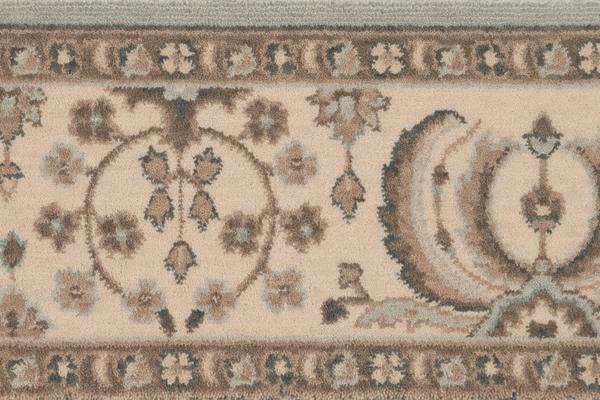 Nourison GRAND PARTERRE SAROUK PT02 COASTAL BORDER BROADLOOM CARPET