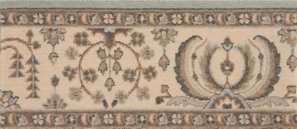 nourison GRAND PARTERRE SAROUK PT02 COASTAL BORDER BROADLOOM CARPET