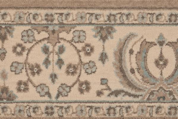 Nourison GRAND PARTERRE SAROUK PT02 HAZELNUT BORDER BROADLOOM CARPET