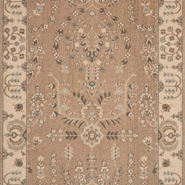 Nourison GRAND PARTERRE SAROUK PT02 HAZELNUT RUNNER BROADLOOM CARPET