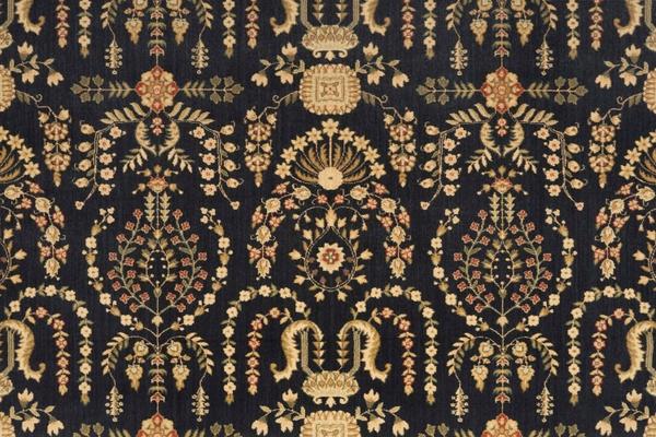 Nourison GRAND PARTERRE SAROUK PT02 MIDNIGHT BROADLOOM BROADLOOM CARPET