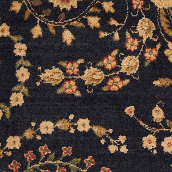 nourison GRAND PARTERRE SAROUK PT02 MIDNIGHT BROADLOOM BROADLOOM CARPET