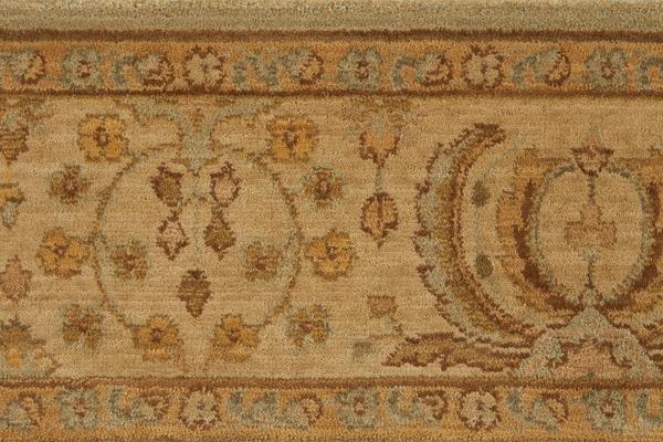 nourison GRAND PARTERRE SAROUK PT02 QUARRY BORDER BROADLOOM CARPET