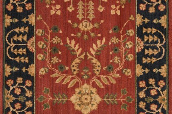 Nourison GRAND PARTERRE SAROUK PT02 RUST RUNNER BROADLOOM CARPET