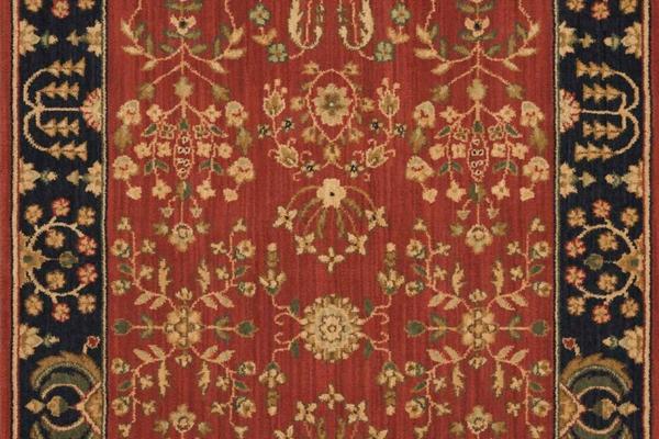 Nourison GRAND PARTERRE SAROUK PT02 RUST RUNNER BROADLOOM CARPET