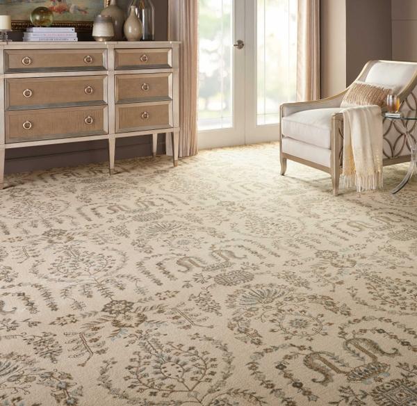 Nourison GRAND PARTERRE SAROUK PT02 SHELL BROADLOOM BROADLOOM CARPET