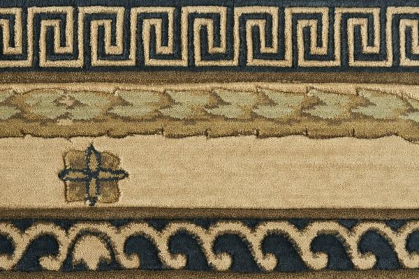 Nourison GRAND PARTERRE WILD SAFARI VA03 MULTICOLOR BORDER BROADLOOM CARPET