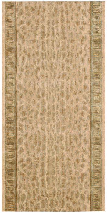 nourison GRAND PARTERRE WILD SAFARI VA03 STONEWASH RUNNER BROADLOOM CARPET