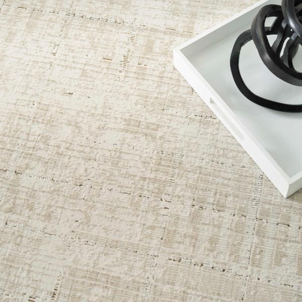 Nourison Grand Street Ivory Beige Indoor Only Abstract Rug GRN02