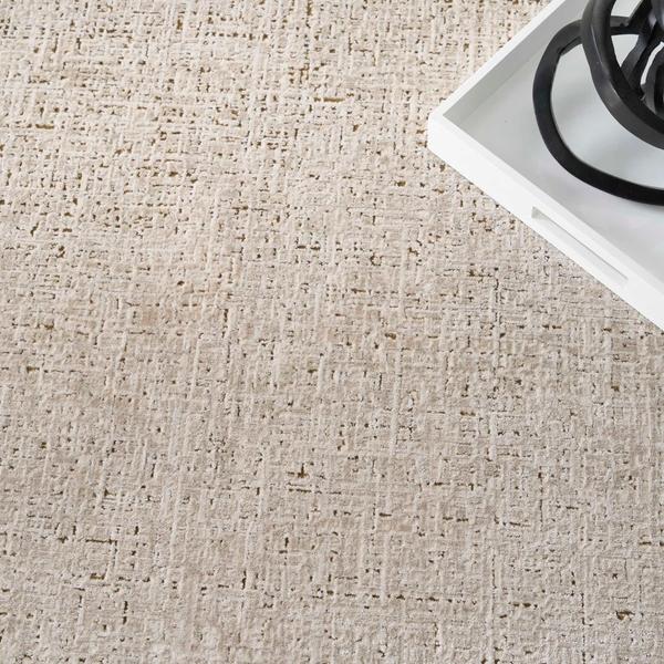 Nourison Grand Street Ivory Beige Indoor Only Abstract Rug GRN03