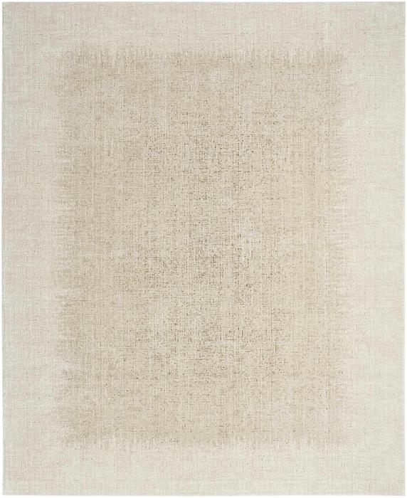 Nourison Grand Street Ivory Beige Indoor Only Abstract Rug GRN03