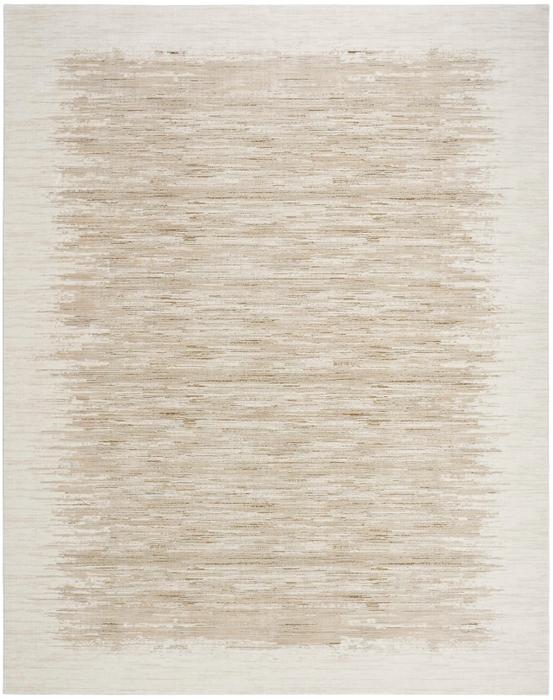 Nourison Grand Street Ivory Taupe Indoor Only Abstract Rug GRN04