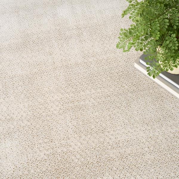 Nourison Grand Street Ivory Taupe Indoor Only Geometric Rug GRN05