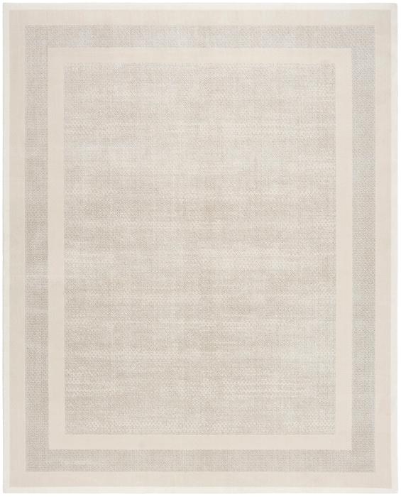 Nourison Grand Street Ivory Taupe Indoor Only Geometric Rug GRN05