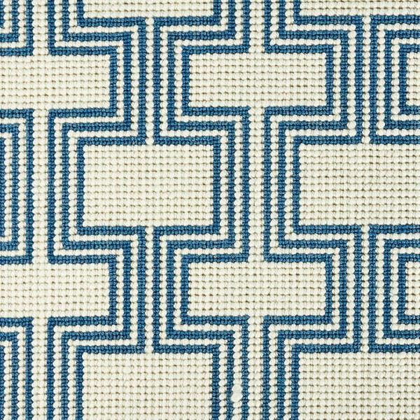 nourison GROSSE POINTE CHANDLER CHNDL IVORY/MARINA BROADLOOM CARPET