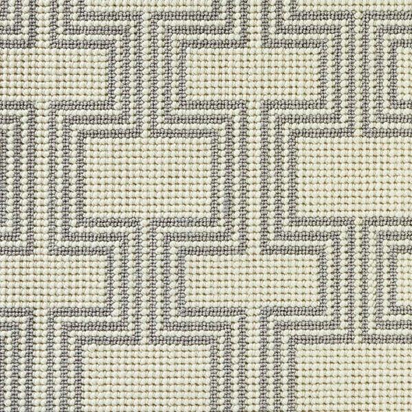 nourison GROSSE POINTE CHANDLER CHNDL IVORY/PLATINUM BROADLOOM CARPET