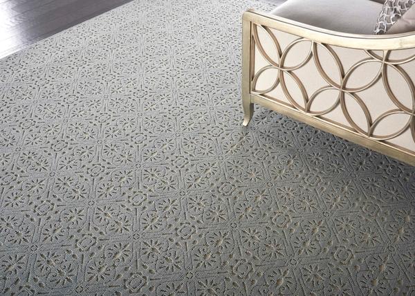 Nourison GROSSE POINTE CHARLEVOIX CHARL GULF/IVORY BROADLOOM CARPET