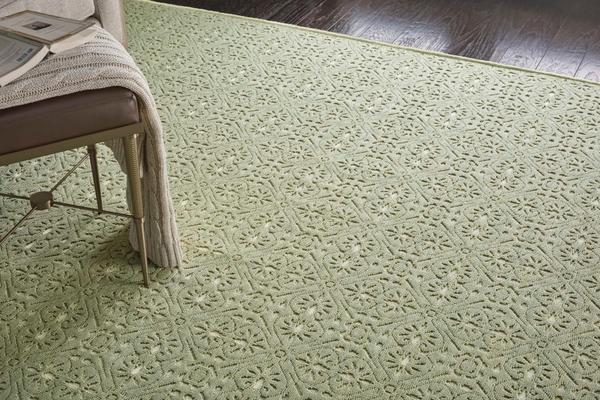 Nourison GROSSE POINTE CHARLEVOIX CHARL MEADOW/IVORY BROADLOOM CARPET