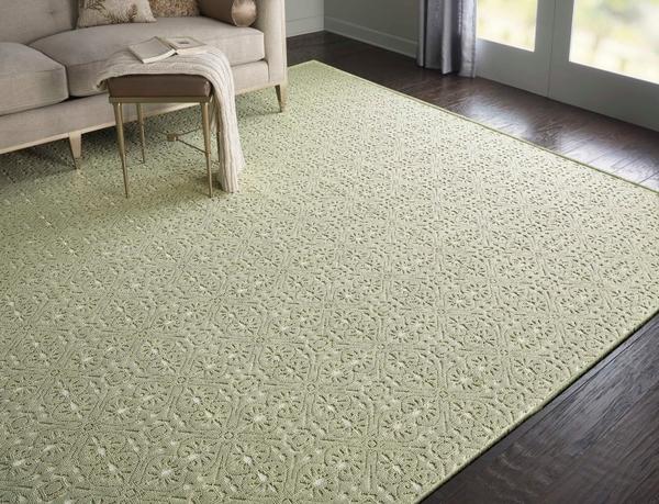 Nourison GROSSE POINTE CHARLEVOIX CHARL MEADOW/IVORY BROADLOOM CARPET