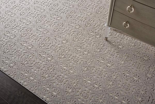 Nourison GROSSE POINTE CHARLEVOIX CHARL PEARL/IVORY BROADLOOM CARPET