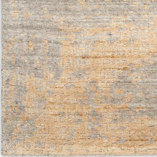 nourison Harmony Grey Gold Indoor only Abstract Rug HAY05 Home