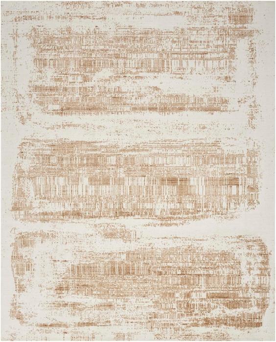 Nourison Harmony Ivory Gold Indoor Only Abstract Rug HAY01 Home