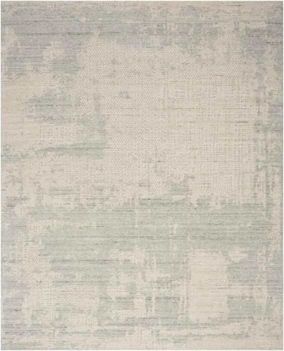 Nourison Harmony Ivory Grey Indoor Only Abstract Rug HAY04 Home