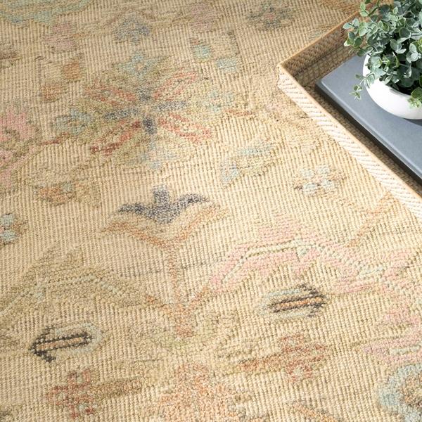 Nourison Heritage Vine Beige Indoor Only Persian Rug HTV01