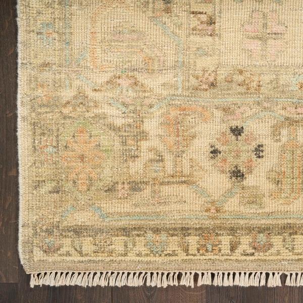 Nourison Heritage Vine Beige Indoor Only Persian Rug HTV01