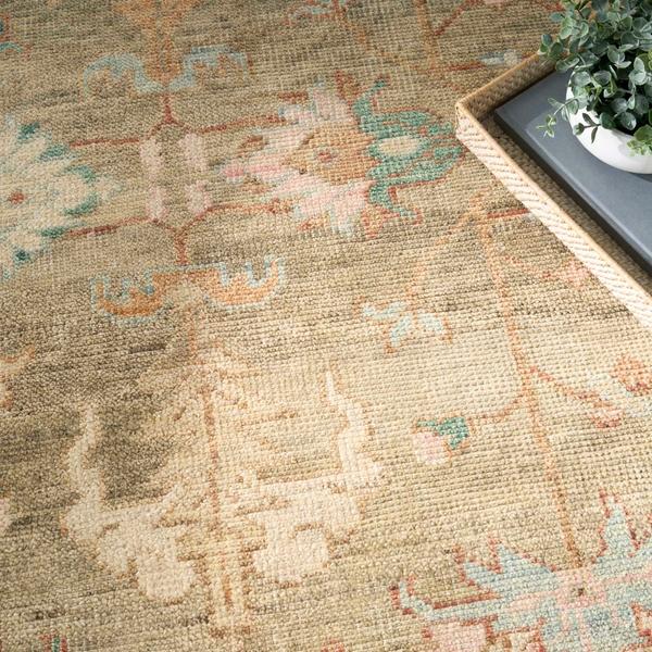 Nourison Heritage Vine Charcoal Indoor Only Persian Rug HTV05