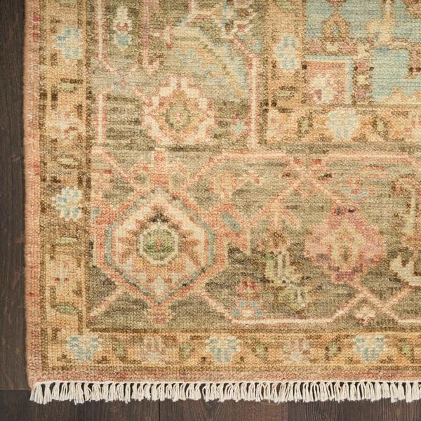 Nourison Heritage Vine Rust Indoor Only Persian Rug HTV06