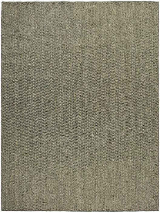 Nourison Horizon Indoor/Outdoor Green Indoor/Outdoor Chevron Rug HOZ02